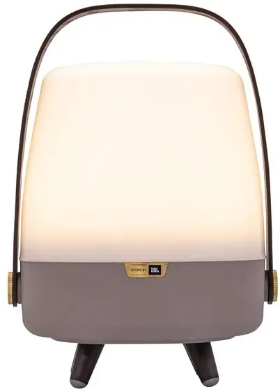 kooduu Akku-Tischleuchte Lite up Play Mini Kunststoff Braun