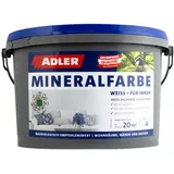 Adler Mineralfarbe 4kg weiss, Wandfarbe, Silikatfarbe innen