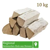 FLAMEUP Brennholz Kaminholz Holz 10 kg Für Ofen und Kamin Kaminofen Feuerschale Grill Buche Feuerholz Buchenholz Holzscheite Wood 33 cm