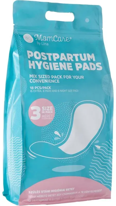 MomCare by Lina Postpartum Pads Wöchnerinnen-Vorlagen 18 St.