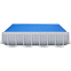 Happy People Pool-Abdeckplane blau 400x200 cm