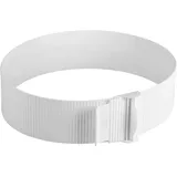 Dr. Oetker Tortenring Ø15-30cm, Küchenhelfer aus Kunststoff, stufenlos verstellbar, perfekt geeignet für Schichttorten, einfaches und bequemes Entfernen, (Farbe: weiß), Menge: 1
