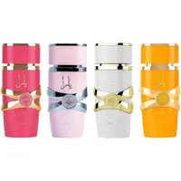 Lattafa Yara Mini Collection Yara Eau de Parfum 5 ml + Yara Candy Eau de Parfum 5 ml + Yara Tous Eau de Parfum 5 ml + Yara Moi Eau de Parfum 5 ml Geschenkset