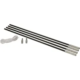 Brunner Pole Kit Fiberglas-Zeltstangen Reparatur-Set, Ø9,5mm