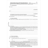 RNK RNKVERLAG 519 - Untermietvertrag für Gewerberäume und -flächen, 4 Seiten, gefalzt auf DIN A4, 10 Stück