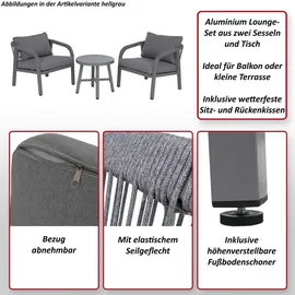 MCW MCW-P82 Loungeset hellgrau