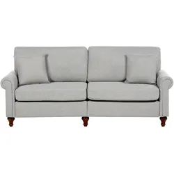 3-Sitzer Sofa hellgrau GINNERUP