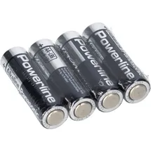 Panasonic 1,5V Panasonic AA Powerline Mignon Batterie LR6 4er Folie