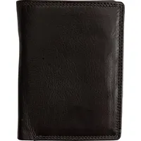 Josephine Osthoff Handtaschen-Manufaktur Josephine Osthoff Geldbörse Herren Leder Gross mit RFID Portemonnaie Kreditkartenetui KleinGeldbörse Damen slim Münzbörse Geldbeutel mit Münzfach (924), Farbe:Espresso
