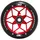 Blunt Diamond Scooter-rad - Red - 110 mm