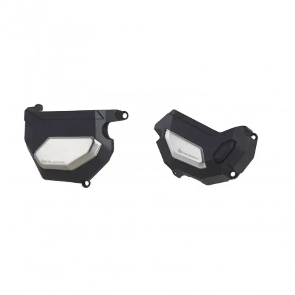 Polisport Street Yamaha Mt09 14-20/tracer900 14-20/fz-09/14-17/xsr900 15 Kupplungs-und Zündungsdeckel-schutz - Black - One Size