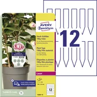 Avery Zweckform AVERY Zweckform T3005-10 Steckschilder-Etiketten 100 x 20