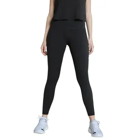 Puma Cloudspun Soft High-Waist Fleece Leggings Damen 51 black-white XL