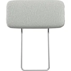 Kopfstütze SIT & MORE "Padua", grau (hellgrau), B:52cm H:22cm T:12cm, Polsterauflagen, Kopfstütze Nackenstütze Sofa-Zubehör