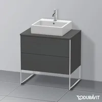 Duravit XSquare Waschtischunterschrank, 2 Auszüge, XS492004949,