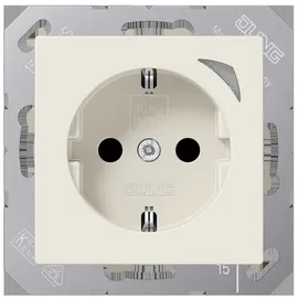 Jung Schuko-Steckdose Weiß