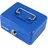 HMF 102122-05 Kinder Spardose, Geldkassette Schlitz, 12,5 x 9,5 x 6 cm Blau