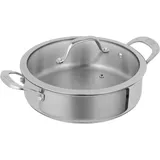 Kuhn Rikon Allround, Pfanne + Kochtopf, Silber