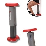 Gymform® Beckenbodentrainer Squat Perfect Kniebeugen Trainingsgerät, 1-tlg., Po Fitnessgerät mit 5 Intensitätsstufen, Kniebeugen einfach zuhause grau