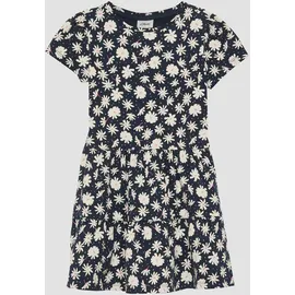 s.Oliver Stufenkleid mit All-over-Print - blau|mehrfarbig - 110
