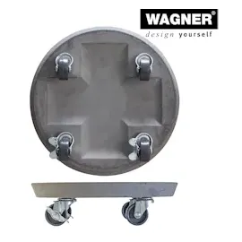 Wagner Kübelroller Stein Ø 28 cm Dunkel