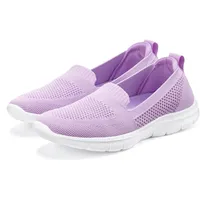 LASCANA Slipper LASCANA, Damen, Gr. 41, lila (flieder), Obermaterial: