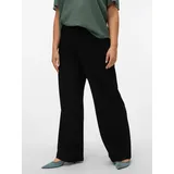 Vero Moda Curve VMCBERLIN ZAMIRA MW WIDE PANT Anzughose Schwarz 48 32