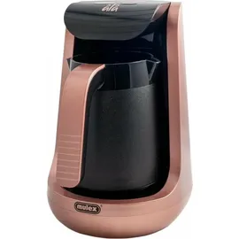 COFI Mulex 1l 600w Elektrischer Mokkakocher Mokkakanne Espressokocher 4 Tassen Kupfer