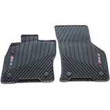 Audi 8Y1061221B041 Gummi Fußmatten Premium Allwettermatten 2X Gummimatten vorn, schwarz, mit RS3 Schriftzug, Nicht für Mild-Hybrid (MHEV)