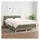 vidaXL Boxspringbett 140 x 200 cm Schwarz