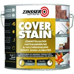 Cover Stain Grundierung, Versiegelung, Fleckenkiller auf Ölbasis weiß 2,5 Liter