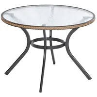 Merxx Ravenna Gartentisch Ø 100 x 74 cm natur