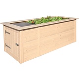 Weka Profi-Hochbeet 669 205 x 79 x 81 cm natur