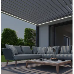 Biohort LED-Beleuchtung, warmweiß für Pergola für Pergola Gr. 4x3,5 warmweiß
