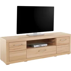 vogl möbelfabrik Lowboard »1237«, Massivholzfront, Breite ca. 171 cm, mit Softclose Funktion