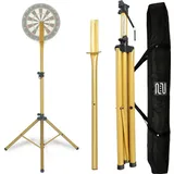 Pronomic DA-45S GD Dartboard Ständer Gold Set inkl. Transporttasche
