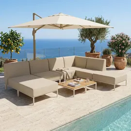 Oviala Loungesofa beige