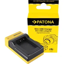 PATONA Slim micro-USB Ladegerät für Sony NP-BX1