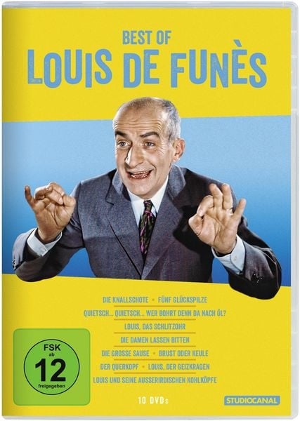 Preisvergleich Produktbild Best of Louis de Funes [10 DVDs]