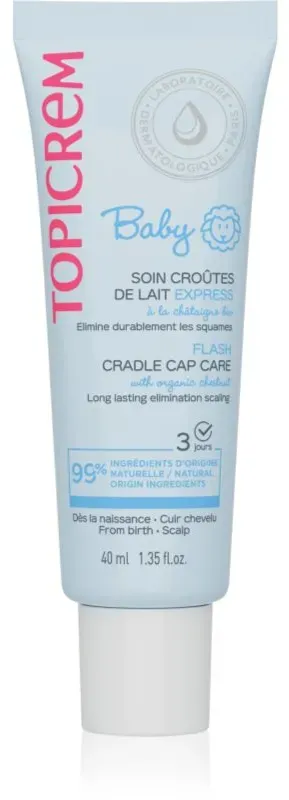 Topicrem BABY Cradle Cap Care Gel gegen Milchschorf für Kinder ab der Geburt 40 ml