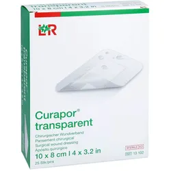 Curapor Wundverband steril 10x8cm transparent