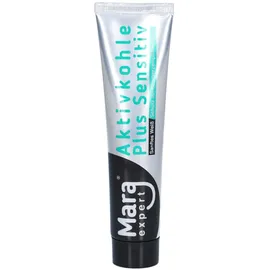 Mara Expert Aktivkohle & sensitive Zahncreme Zahnpasta 75 ml