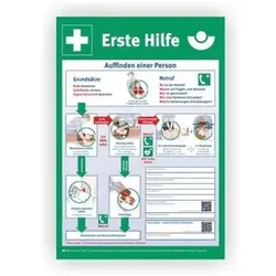Notfallaushang Erste Hilfe 410x590mm