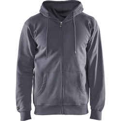 Blakläder Sweatshirt mit Kapuze und Reißverschluss 3366 1048 in div. Farben - grau - M