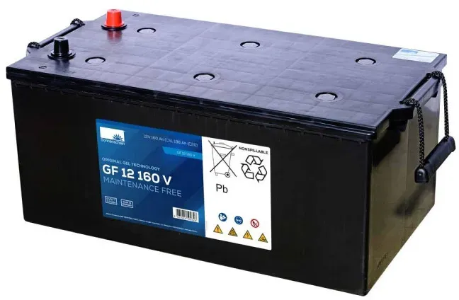 Exide Sonnenschein GF12160V - 12V 160Ah - dryfit Blei Gel Antriebsbatterie