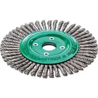 Lessmann Rundbürste D.125mm Bohr.Drahtstärke 0,5mm VA 6mm 15000min-1 LESSMANN