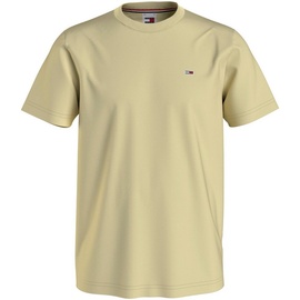 Tommy Jeans T-Shirt mit Label-Stitching, Gelb, S