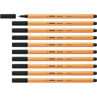 Stabilo point 88 Fineliner schwarz