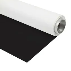 Bresser Vinyl Hintergrund 1.35x4 Schwarz/Weiß | ✔️ 10% Sofortrabatt