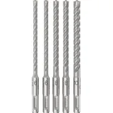 Bosch Bohrereinsatz, 5 SDSplus-5X kit 6/6/8/8/10 mm,